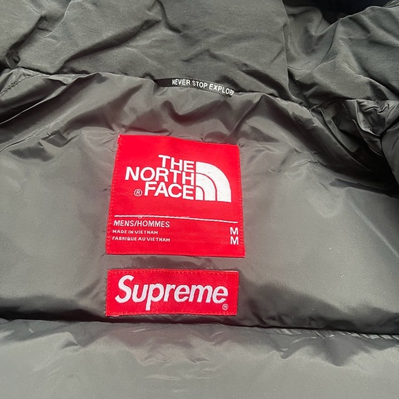 The North Face Blue and Black Puffer Jacket - Picture 7 of 13